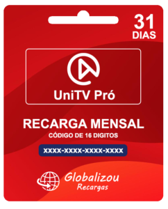 Recarga UniTV Mensal